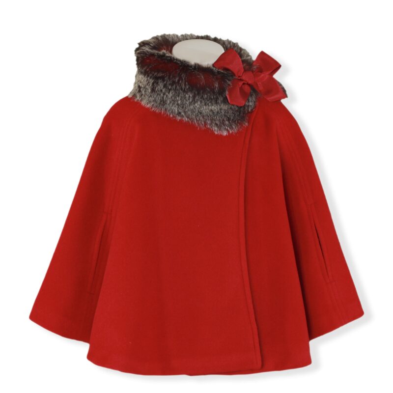 Palton rosu Miranda Textil