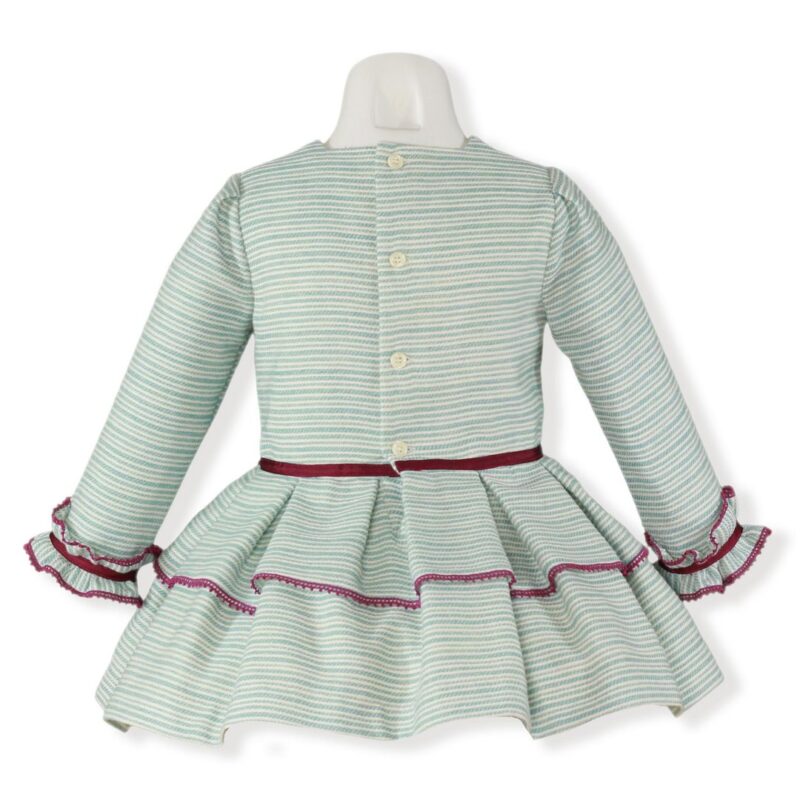 Rochie verde fetita Miranda - imagine 2
