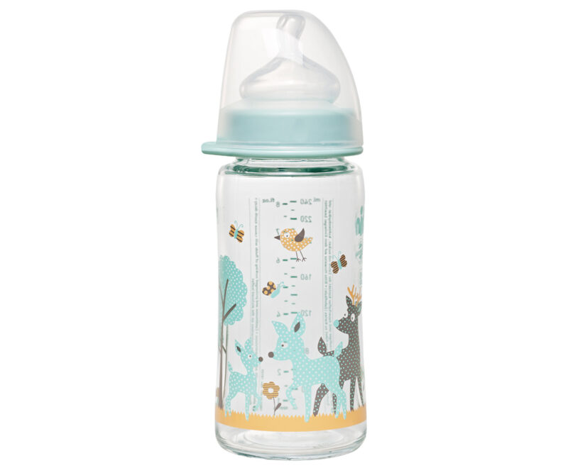 Biberon verde Nip sticla 240 ml