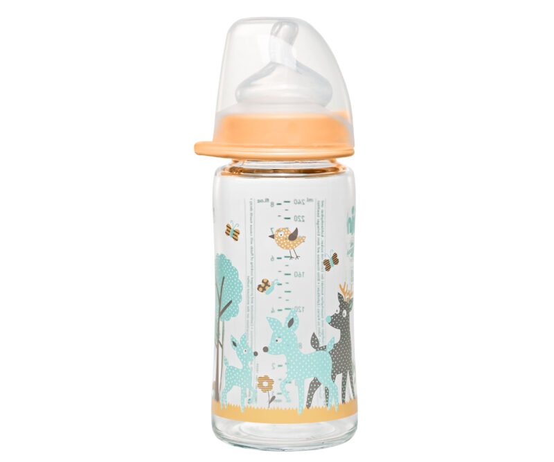 Biberon galben Nip sticla 240 ml
