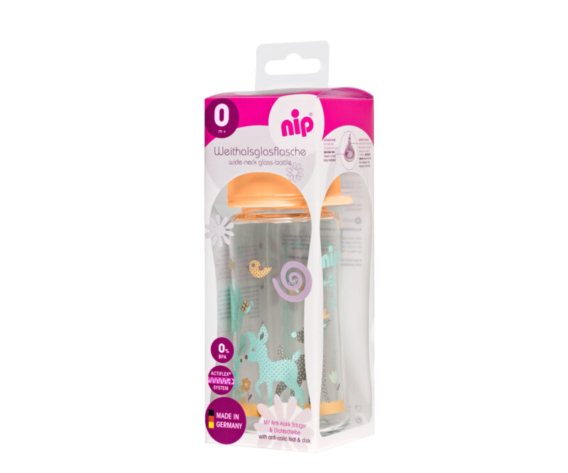 Biberon galben Nip sticla 240 ml - imagine 3