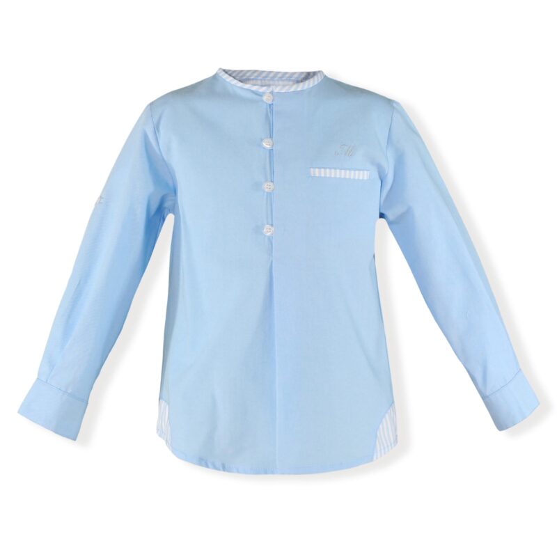 Camasa baiat albastru deschis Miranda Textil