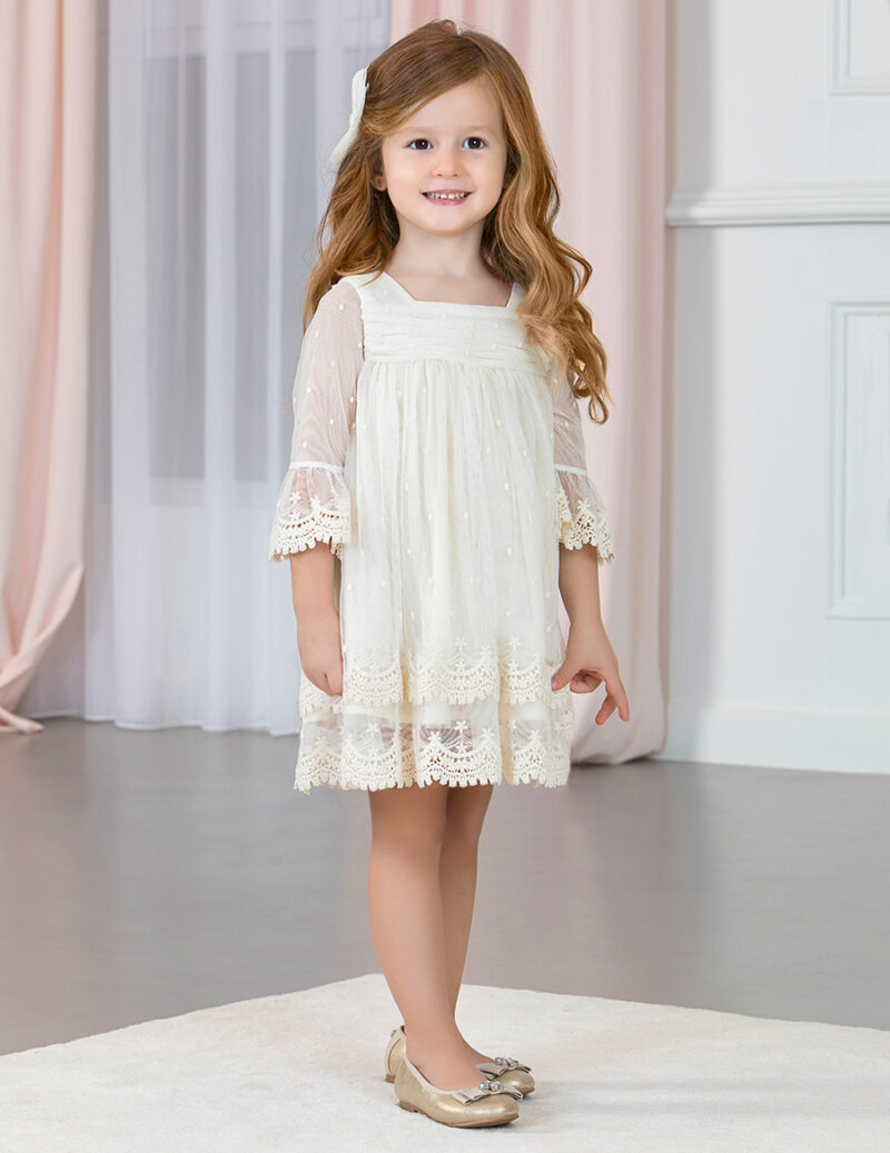 Rochie dantela guipur Abel y Lula
