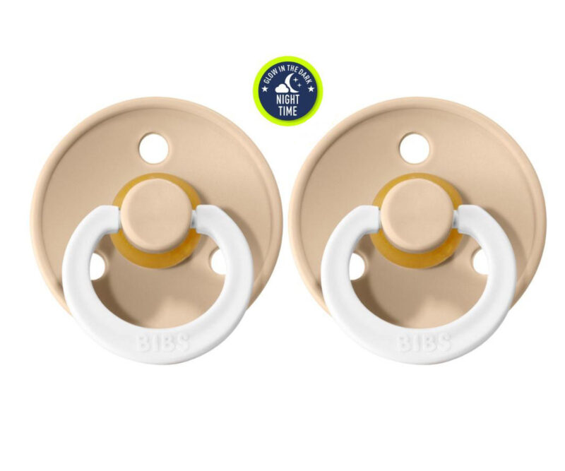 Set 2 suzete crem Bibs