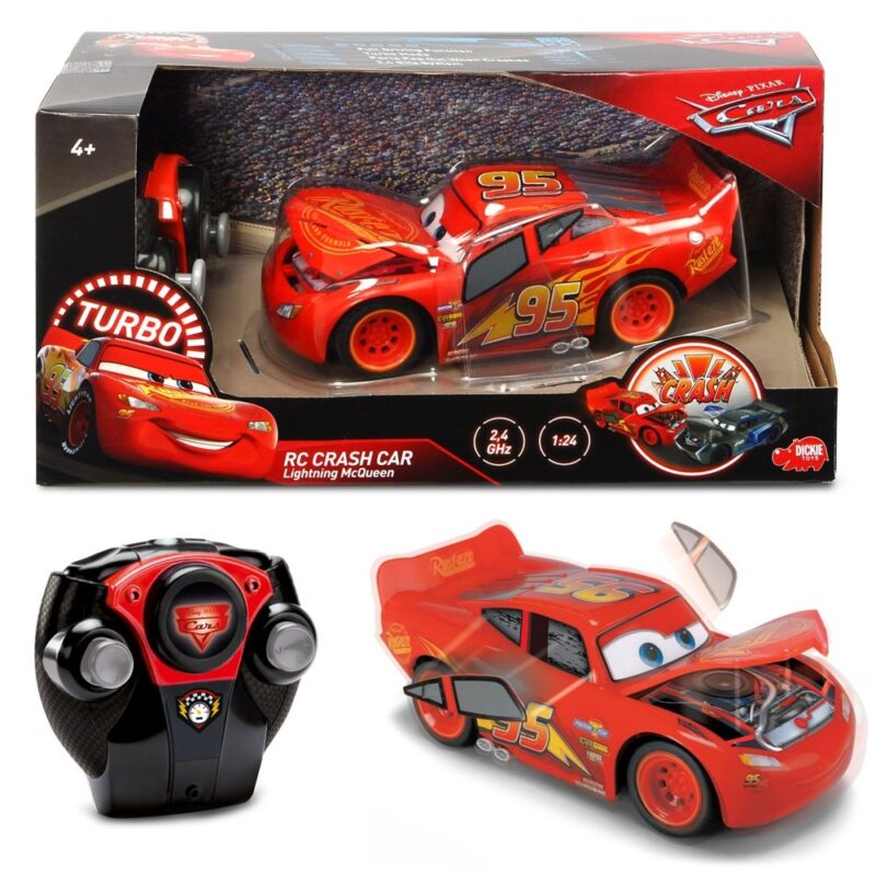 Masina Lightning McQueen cu telecomanda - imagine 3