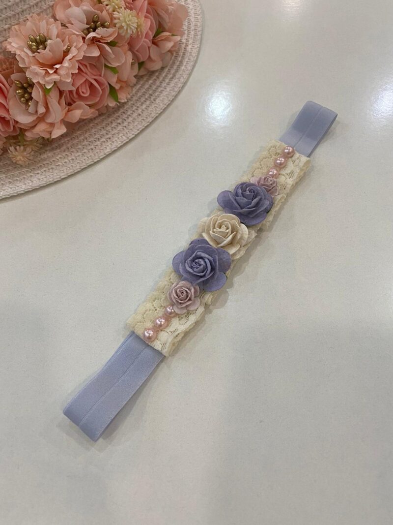 Bentiță elegantă cu floricele