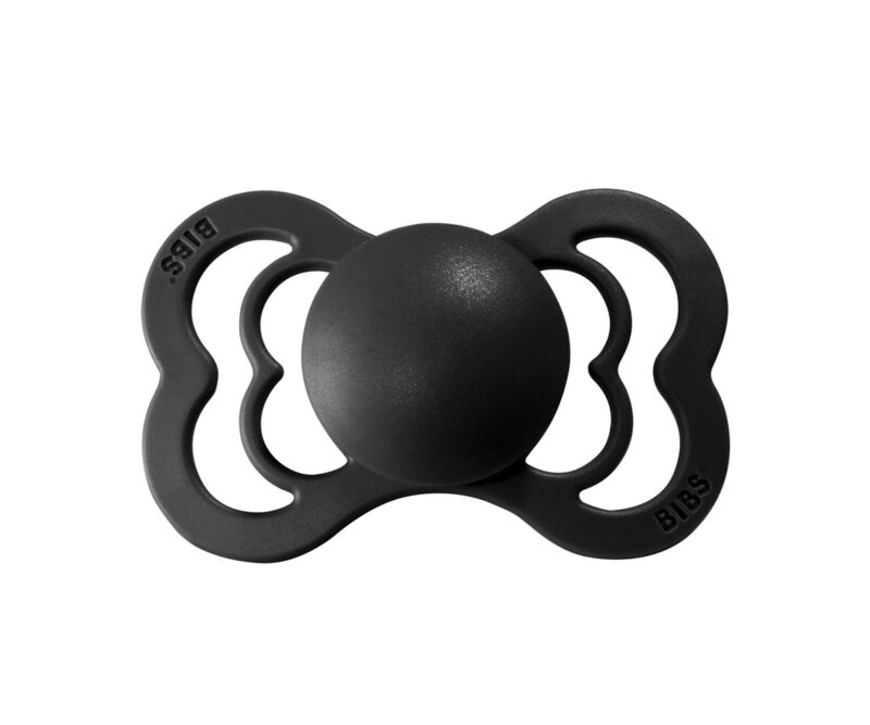 Set 2 suzete BIBS SUPREME gri-negru - imagine 2