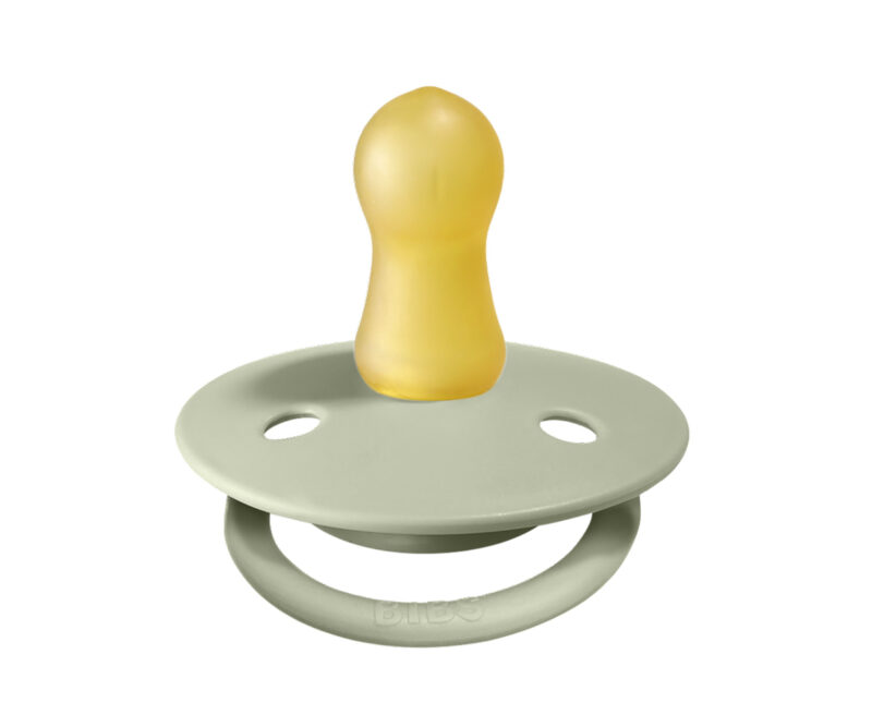 Set 2 suzete BIBS de LUX ivory-sage - imagine 3