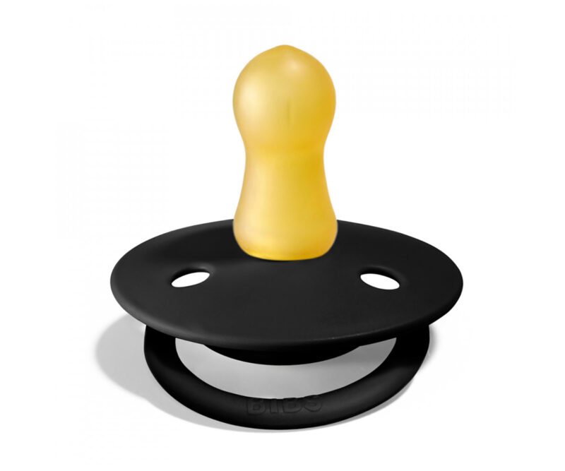 Set 2 suzete BIBS de LUX gri-negru - imagine 3