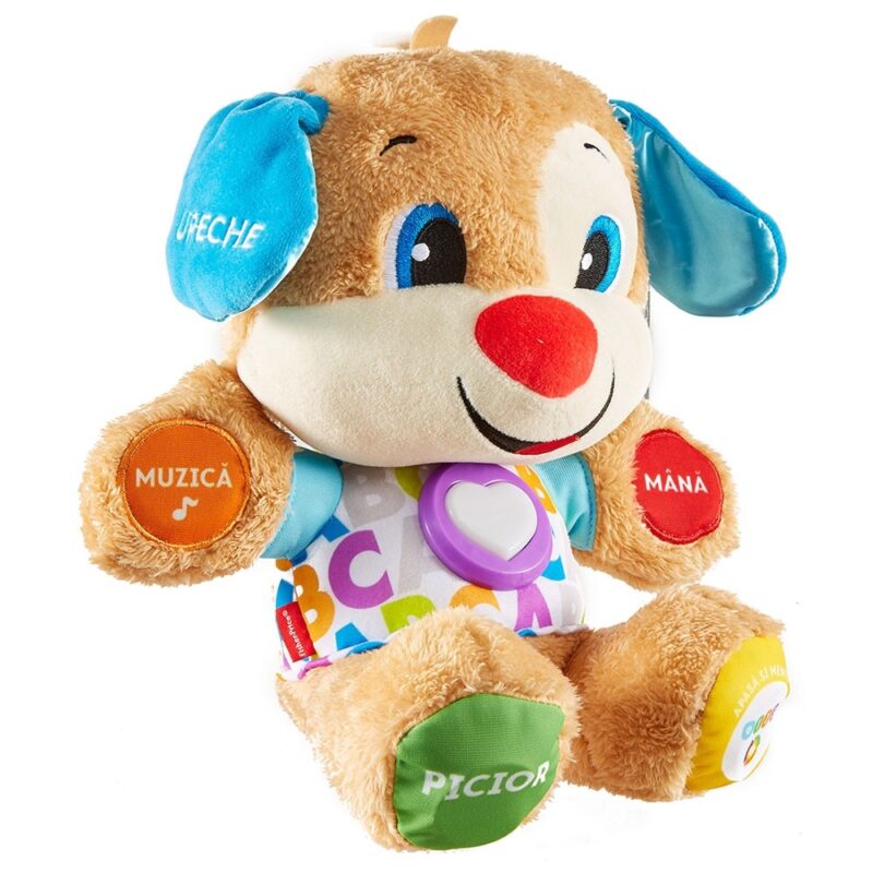 Jucărie de pluș Fisher Price Cățelușul vorbitor în limba română