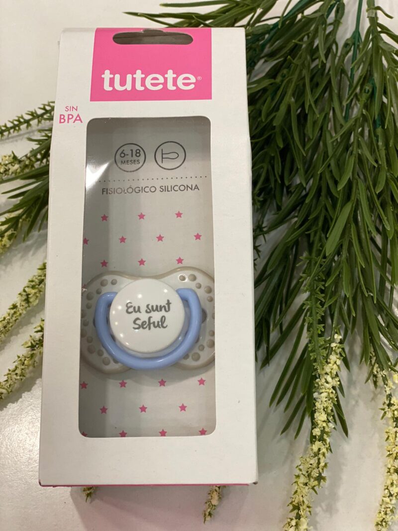 Suzetă personalizată -Eu sunt șeful- - imagine 2