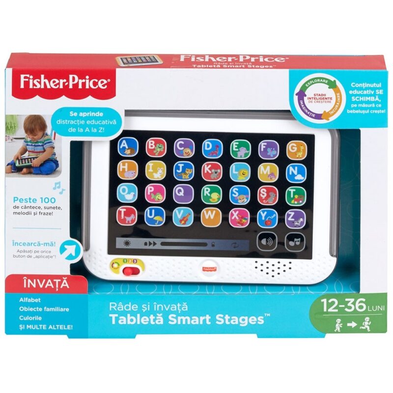 Jucărie Fisher Price by Mattel Laugh and Learn Tabletă în limba română - imagine 3