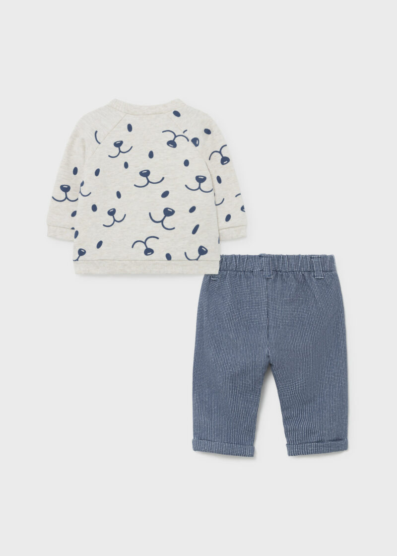 Set din pluș indigo ECOFRIENDS Mayoral - imagine 2