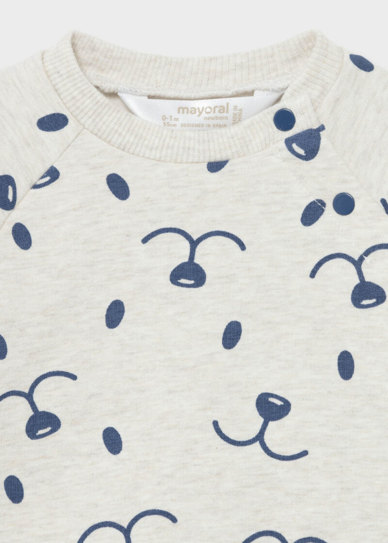 Set din pluș indigo ECOFRIENDS Mayoral - imagine 3