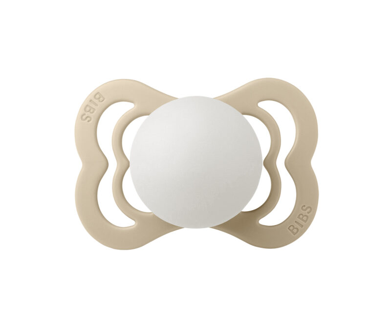 Set 2 suzete BIBS SUPREME blush-vanilla de noapte - imagine 4