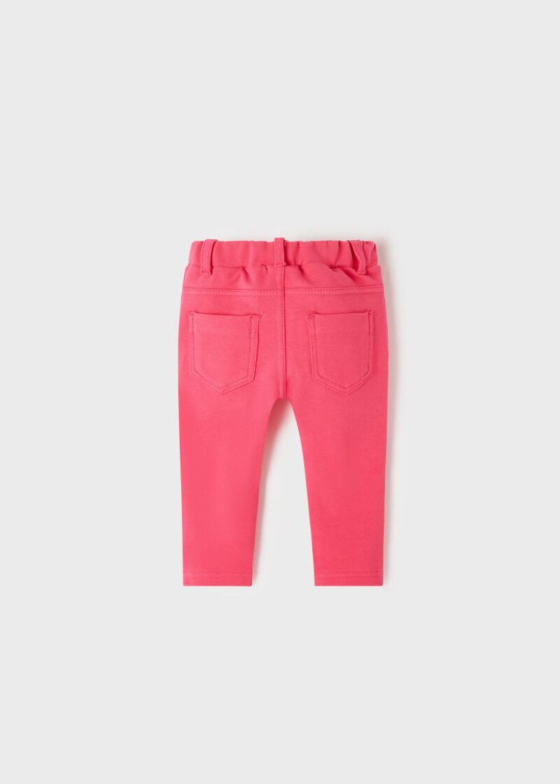 Pantaloni fucsia super skinny bebe fetiță Mayoral - imagine 2