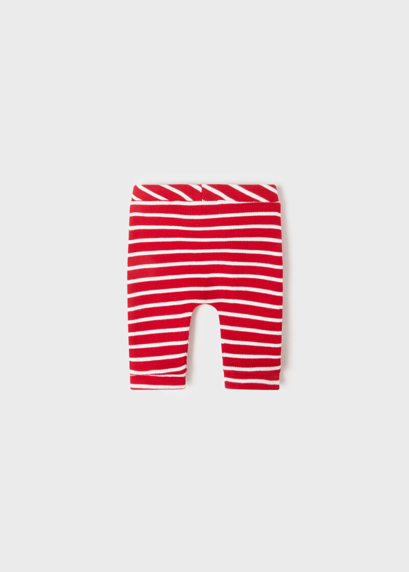 Set 2 leggings căpșunică ECOFRIENDS new born fetițe Mayoral - imagine 3