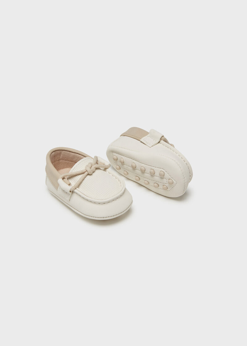 Mocasini nou-născut ivory-crem Mayoral - imagine 3