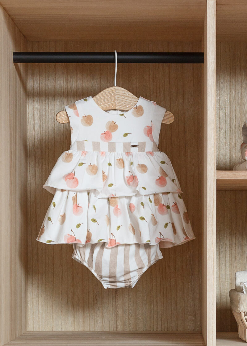 Rochie cireșe ECOFRIENDS new born Mayoral - imagine 2