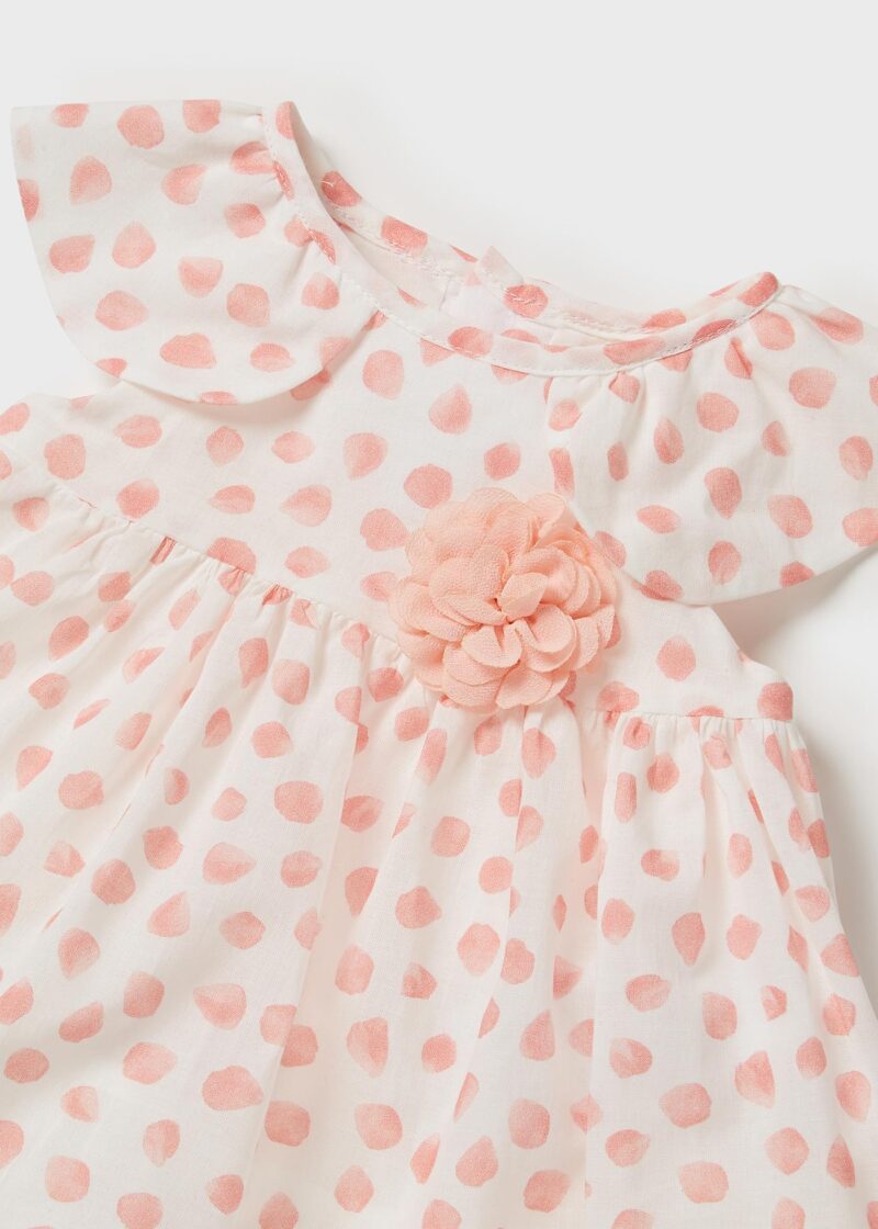 Rochie imprimeu petale blossom new born Mayoral - imagine 3