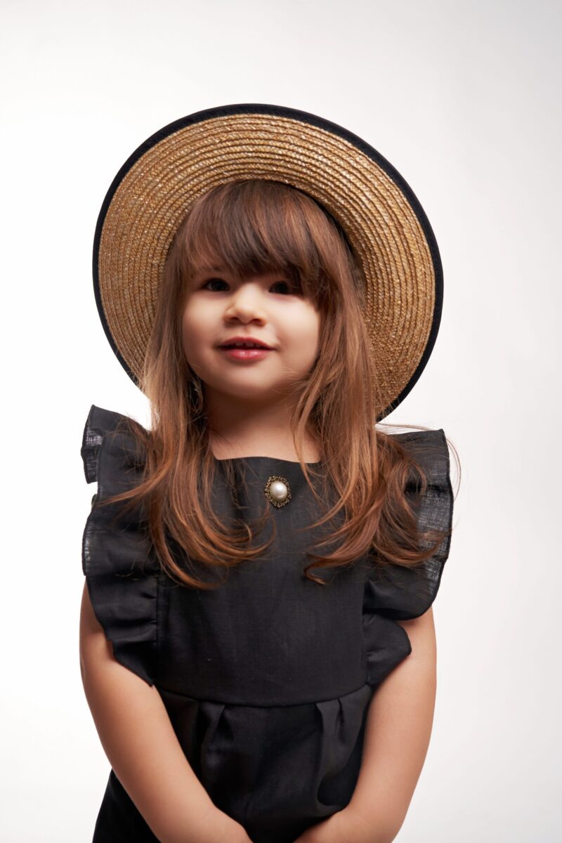 Salopeta Black Love ,Little Rose - imagine 3