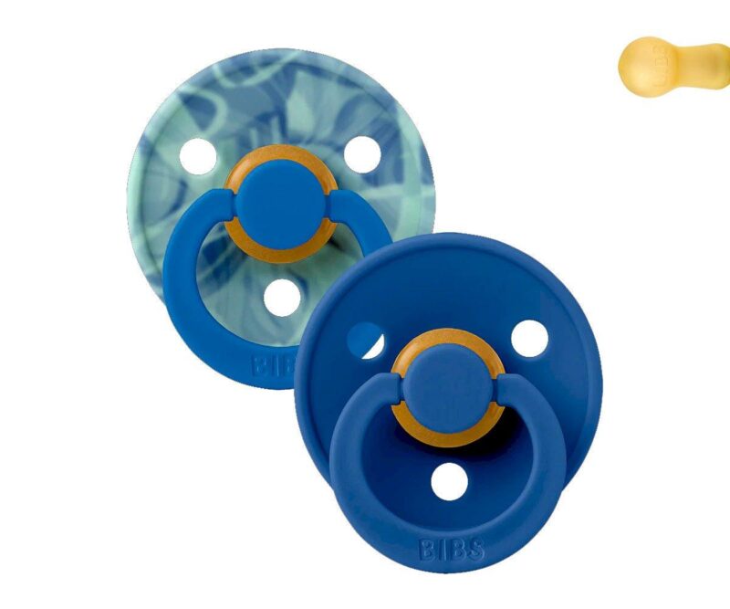 Set 2 suzete Bibs Colour-Round Ocean Tie Dye