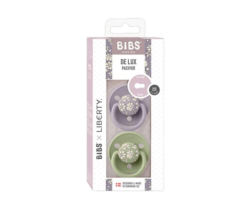 Set 2 suzete Bibs de Lux Cape-Sage,one size - imagine 2