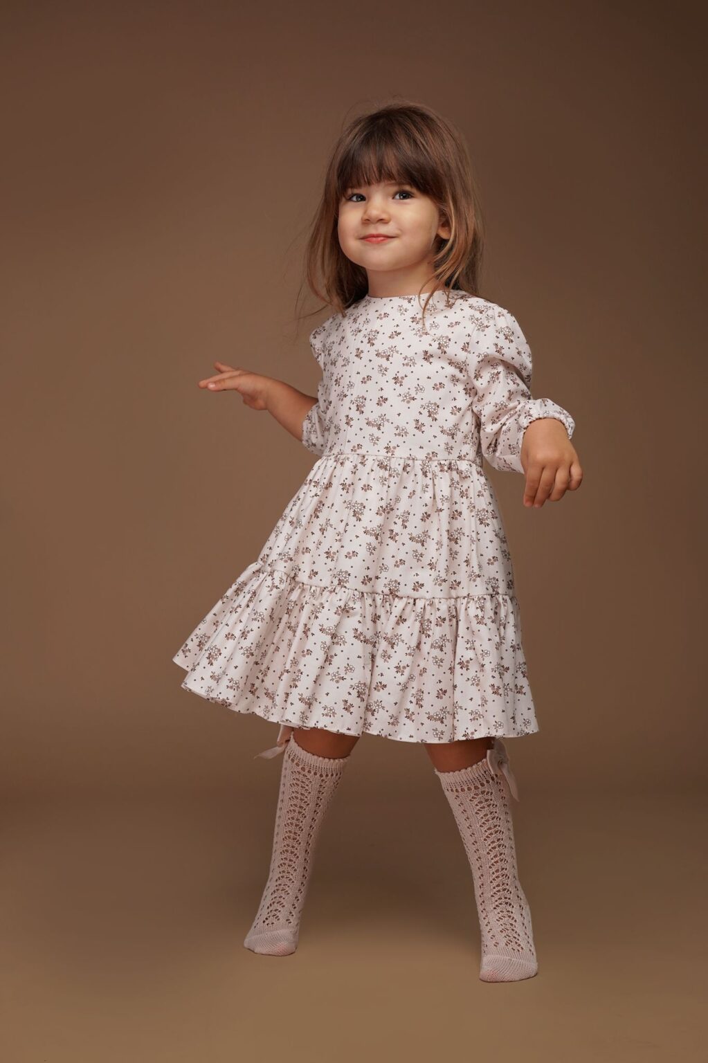 Rochie Cotton Flower din bumbac, Little Rose