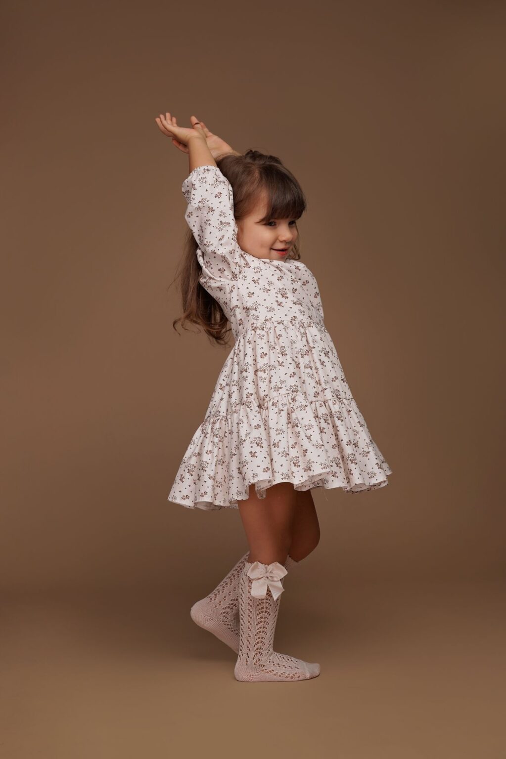 Rochie Cotton Flower din bumbac, Little Rose