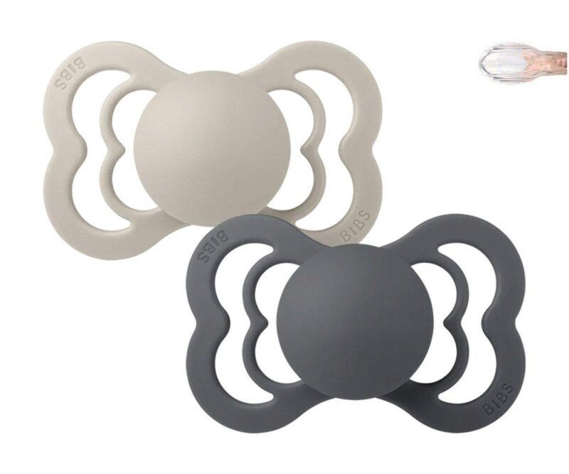 Set 2 suzete Bibs Supreme sand-iron