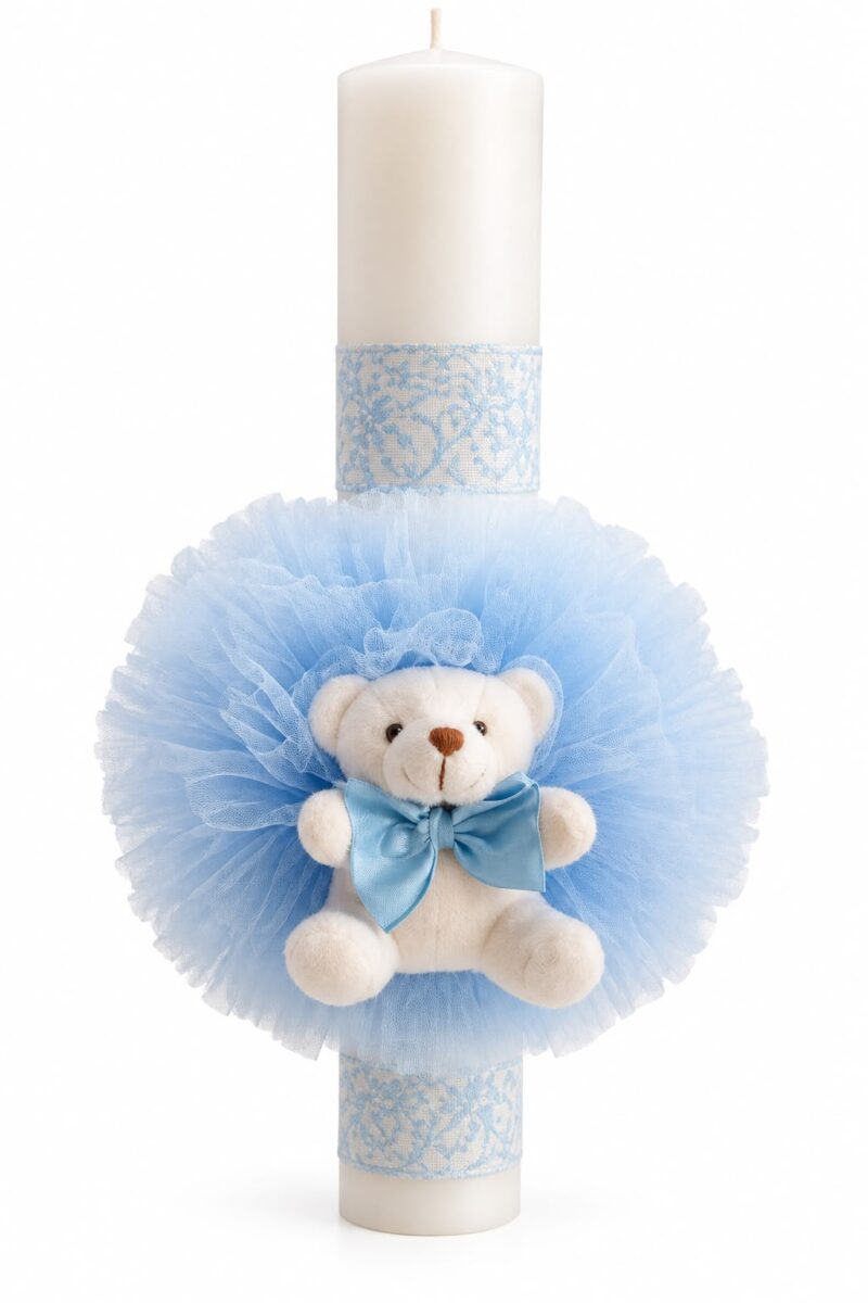 Lumanare Bear Blue