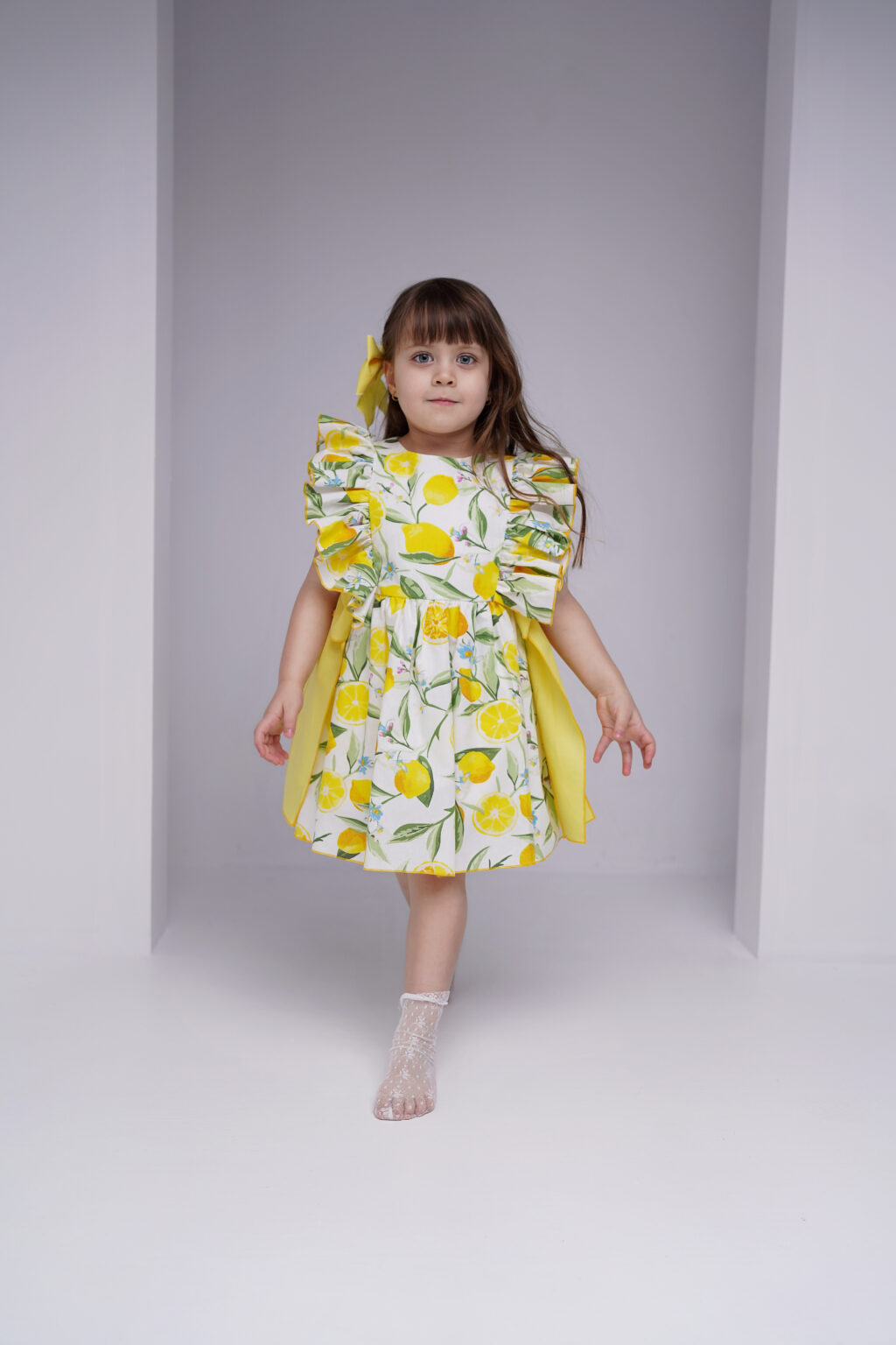 Rochie Lemon Cotton, Little Rose