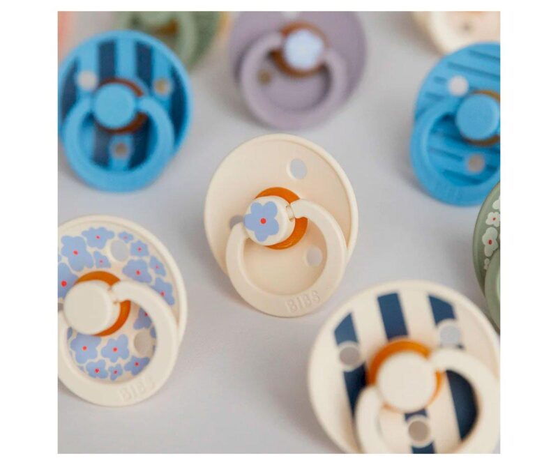 Set 2 suzete Bibs Colour Pin SkyBlue - imagine 4
