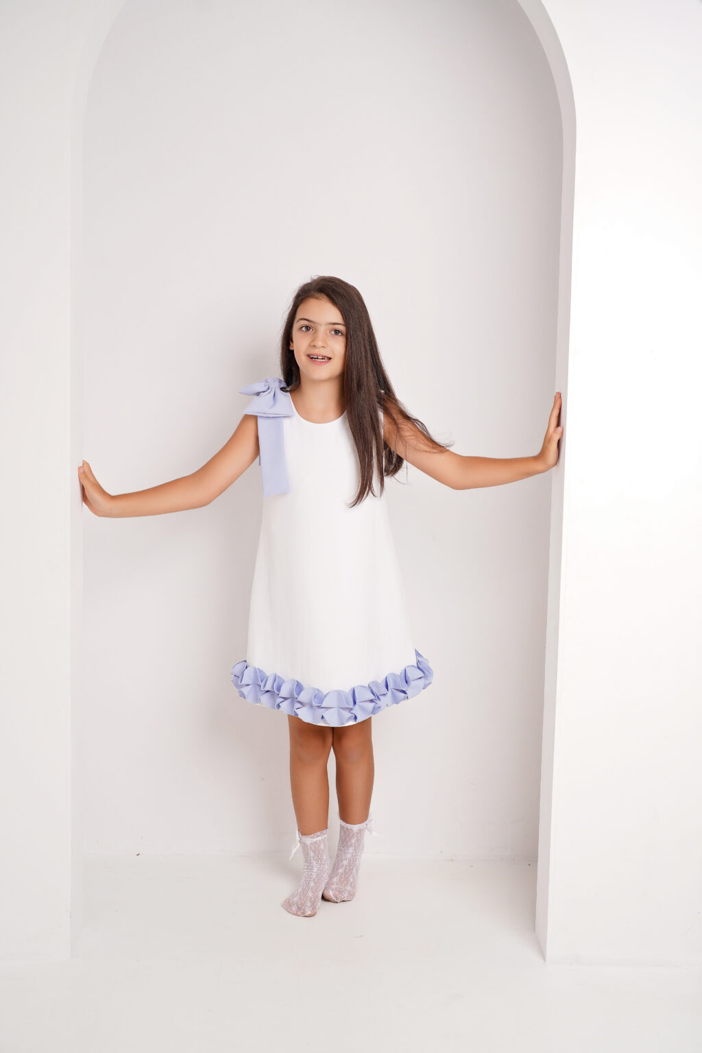 Rochita Lilith White Blue, Little Rose