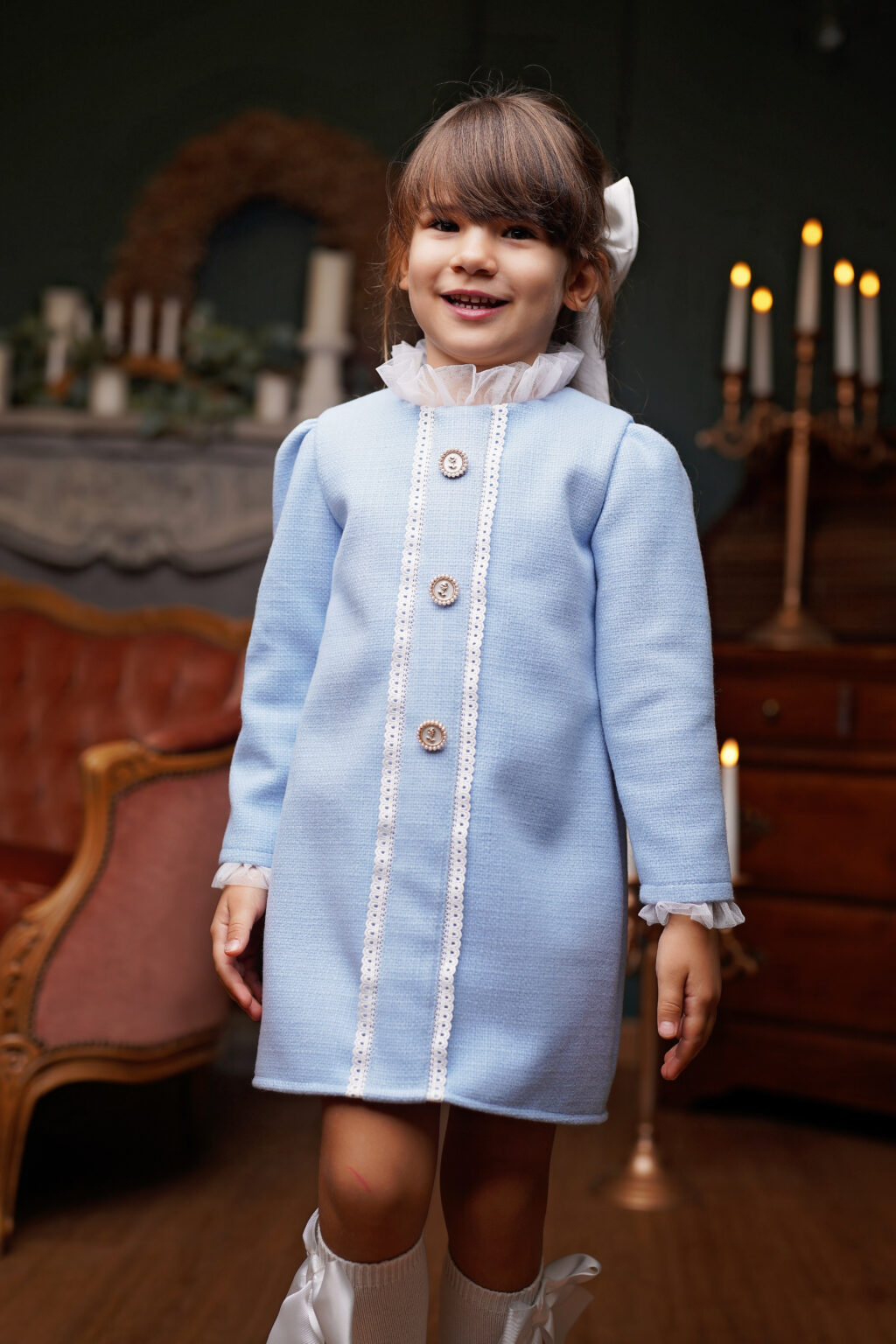 Rochie Blue Angel, Little Rose