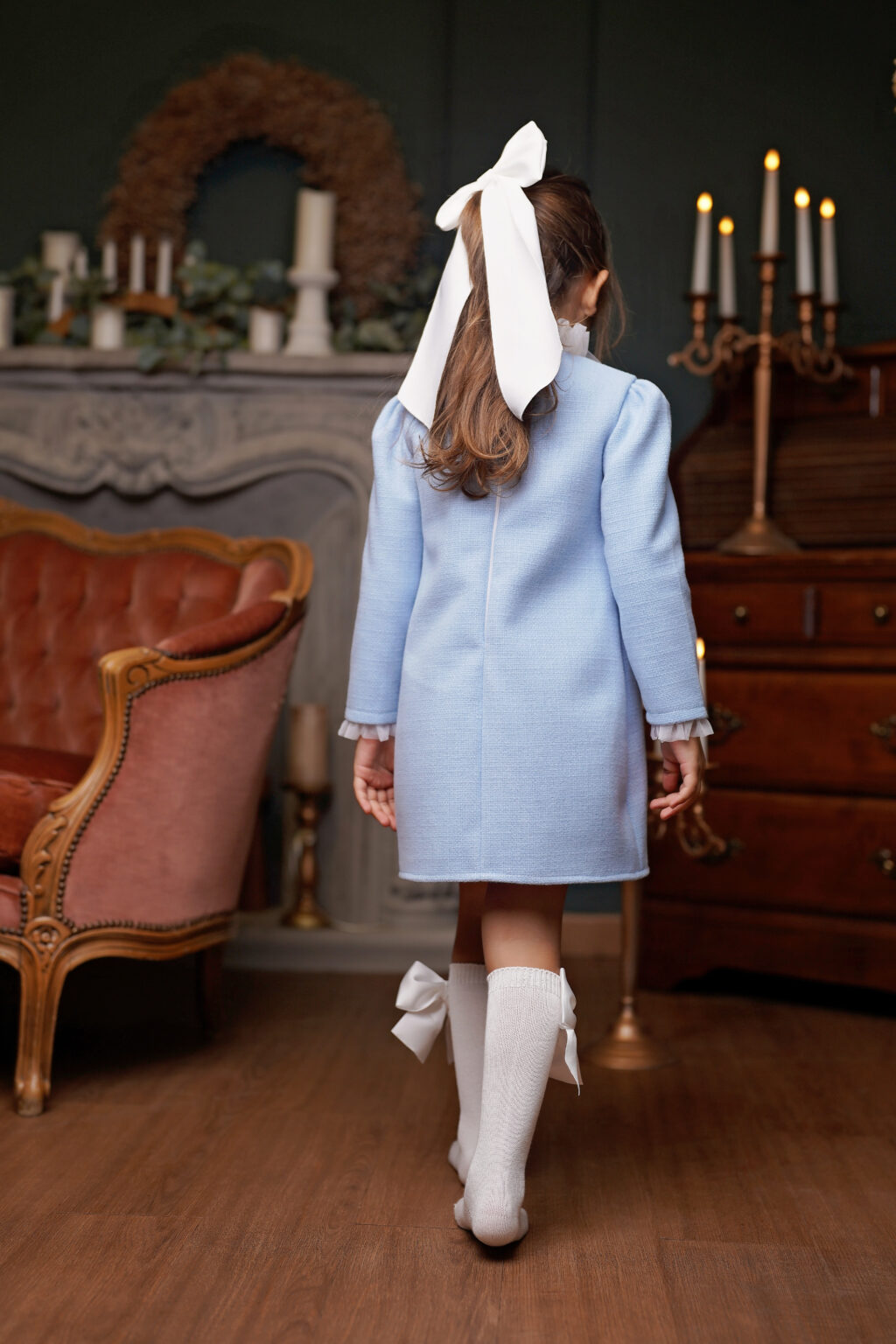 Rochie Blue Angel, Little Rose