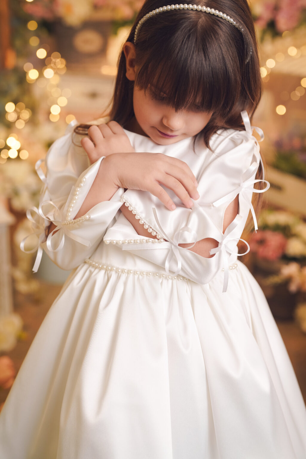 Rochie Ceremonie Marina White, Little Rose