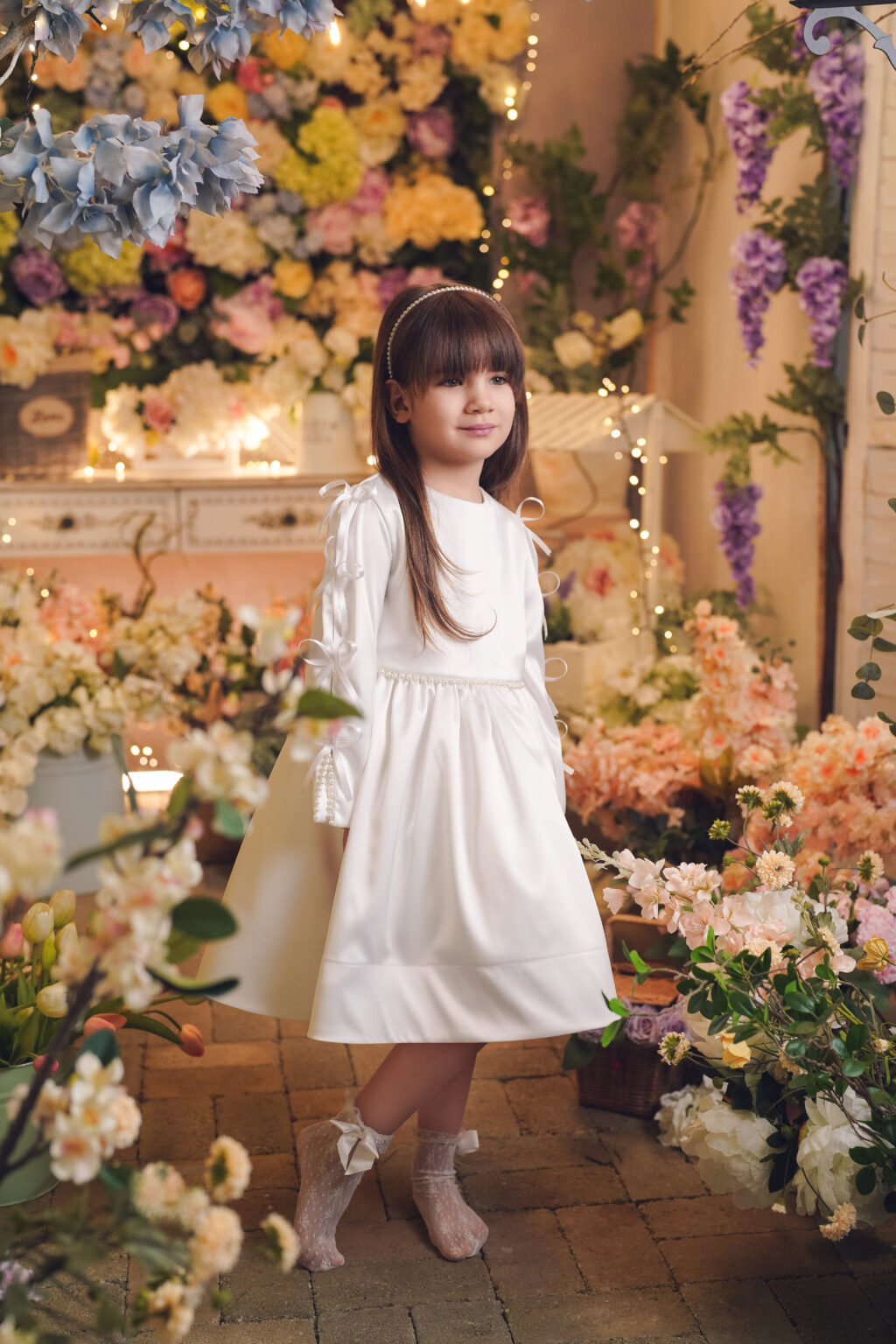 Rochie Ceremonie Marina White, Little Rose