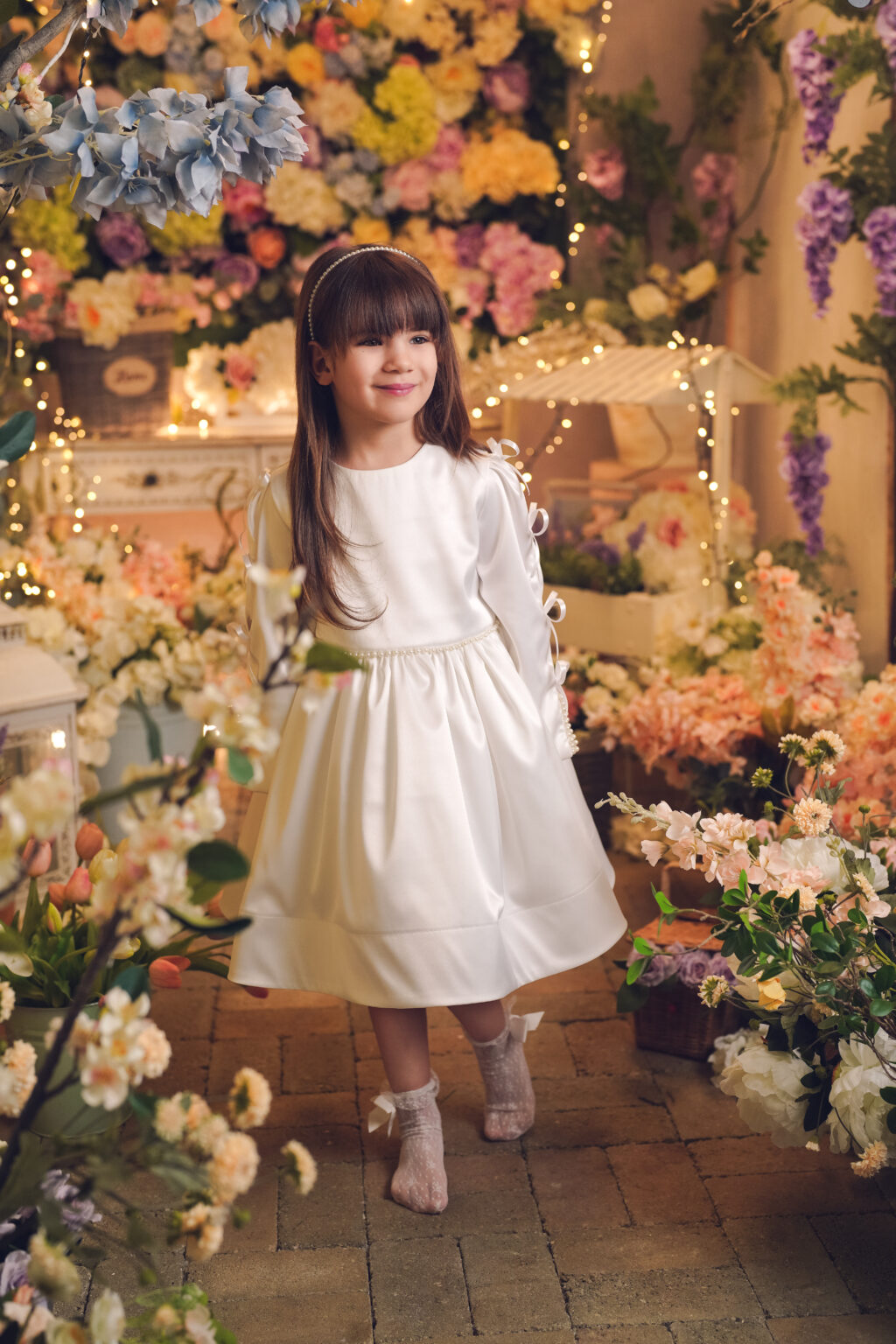 Rochie Ceremonie Marina White, Little Rose