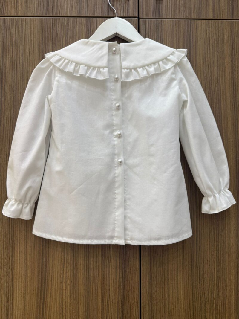 Camasa alba, Little Rose - imagine 5