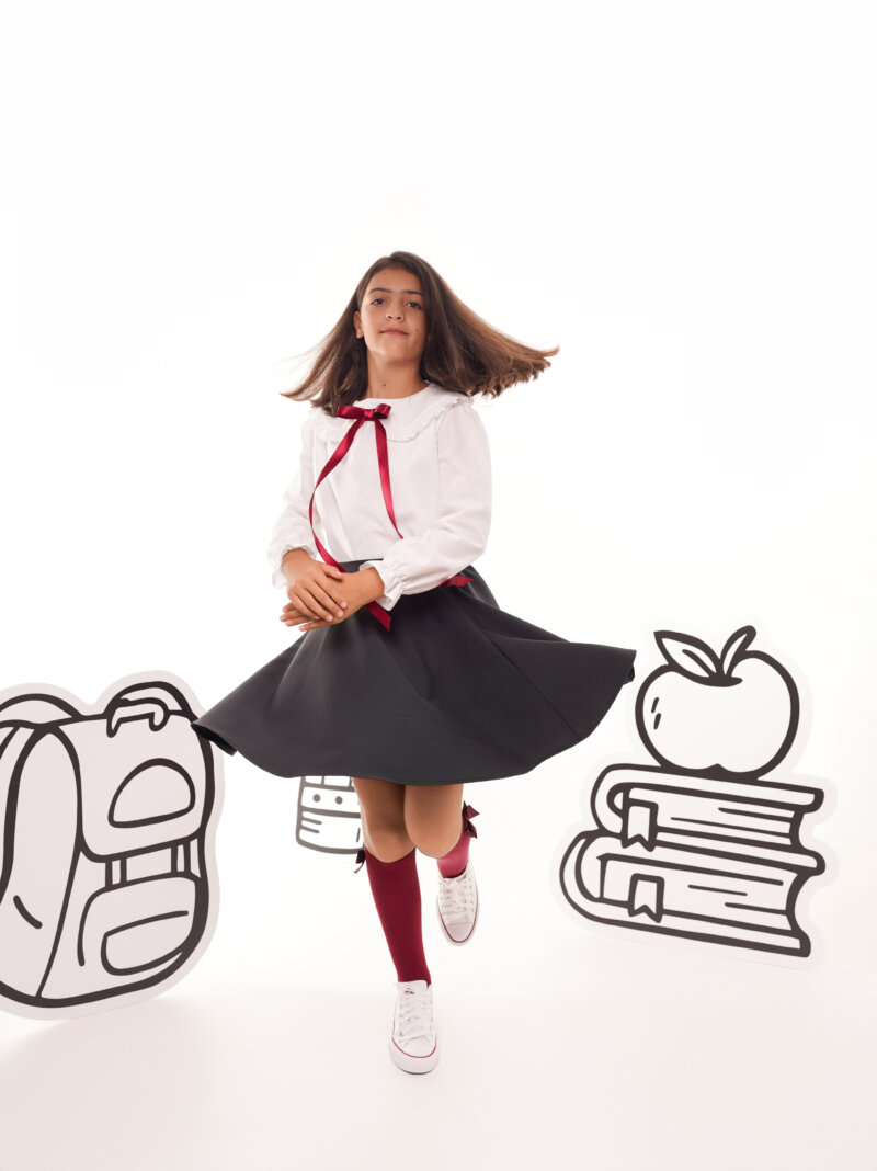 Fusta Back To School, Little Rose - imagine 2