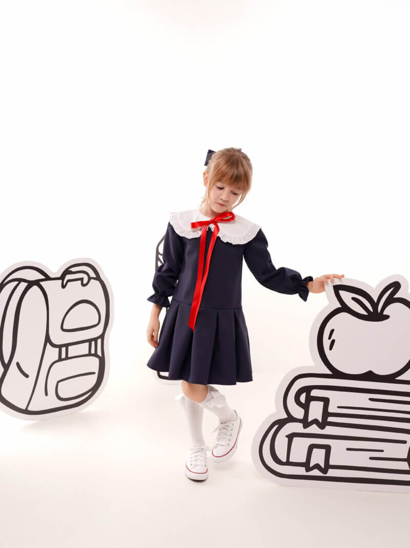Rochie Back To School, Little Rose - imagine 2