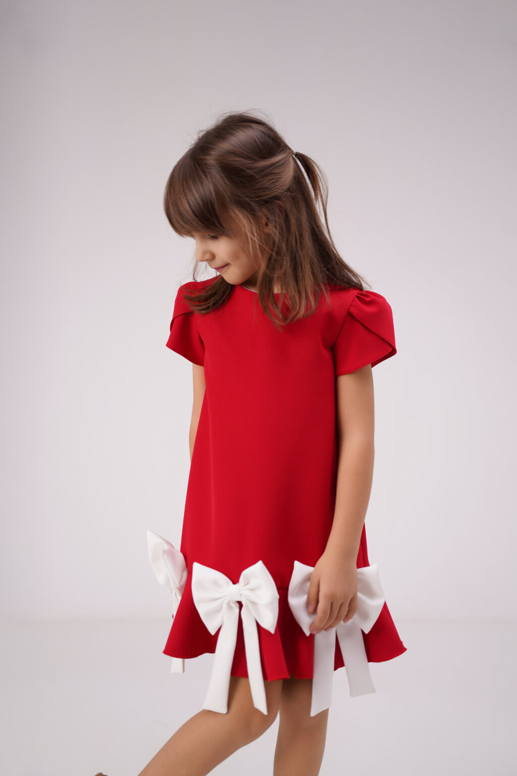 Rochie Flavia Red, Little Rose