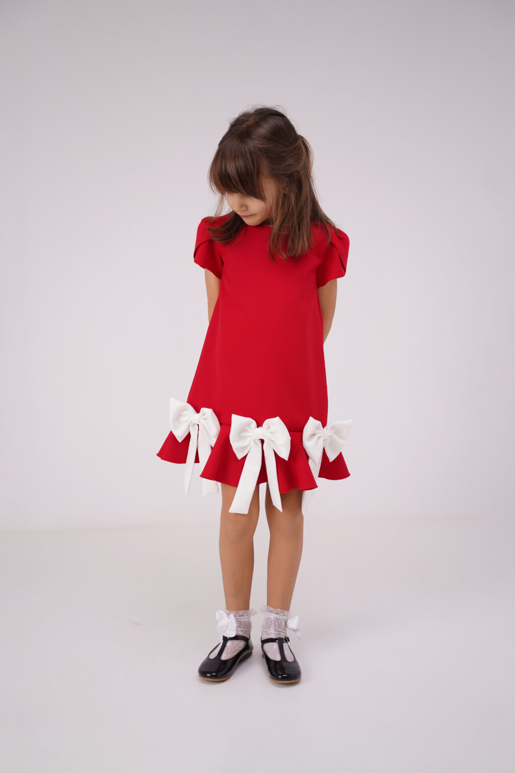 Rochie Flavia Red, Little Rose