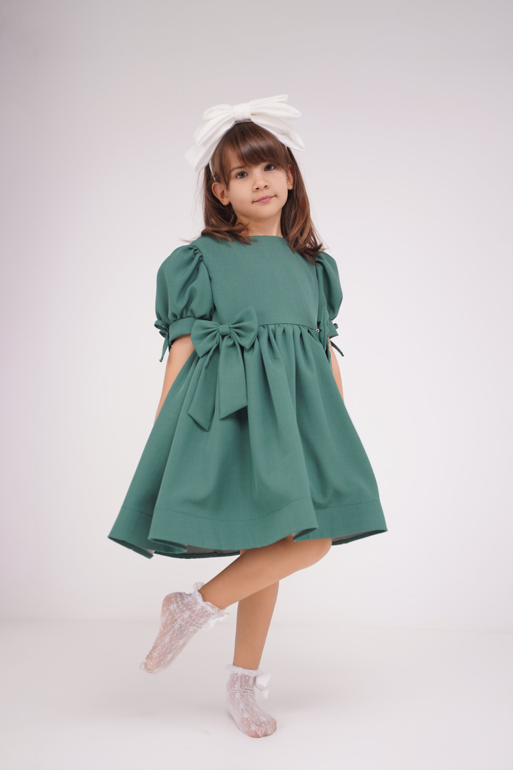 Rochie Millie Smarald ,Little Rose