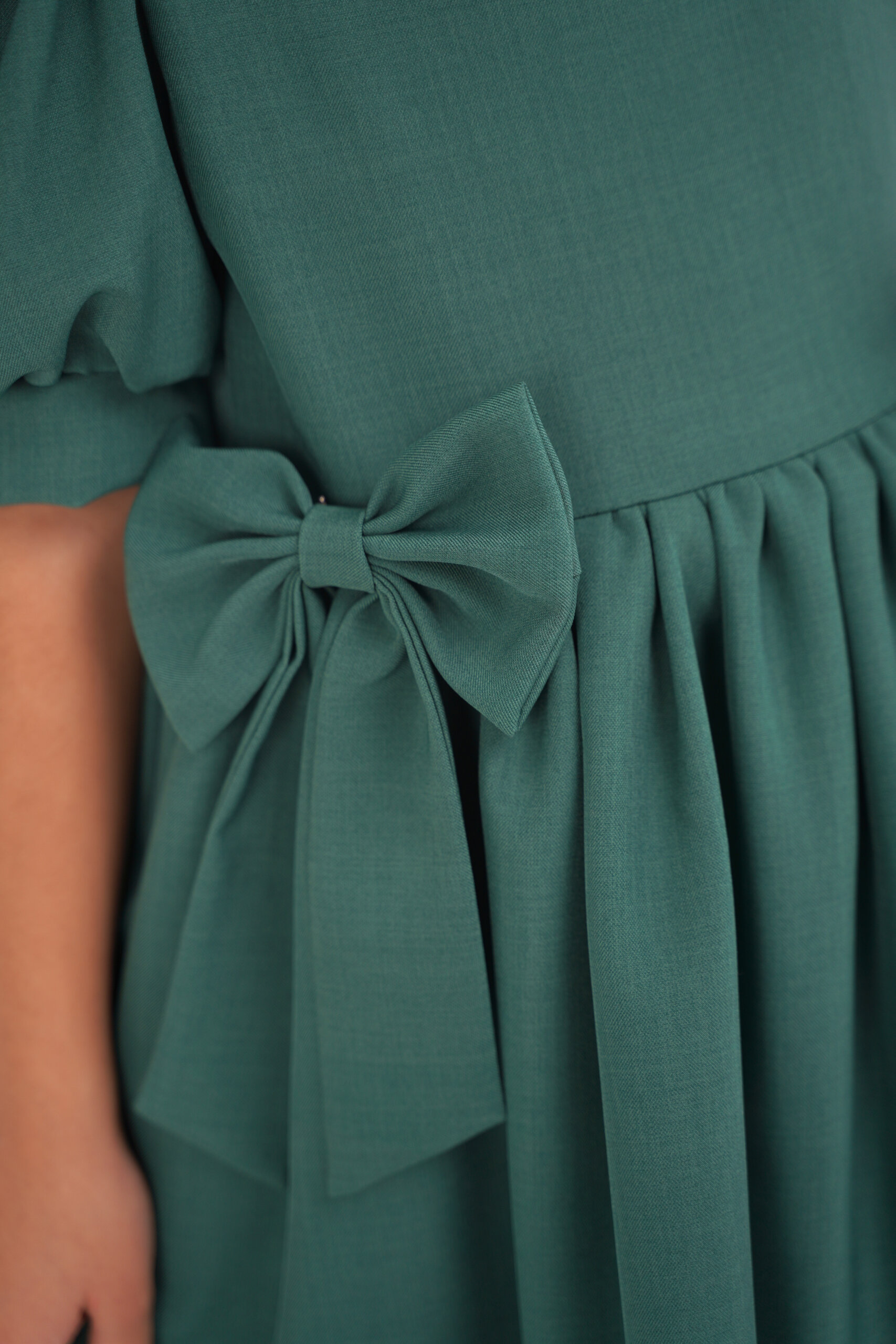 Rochie Millie Smarald ,Little Rose - imagine 3