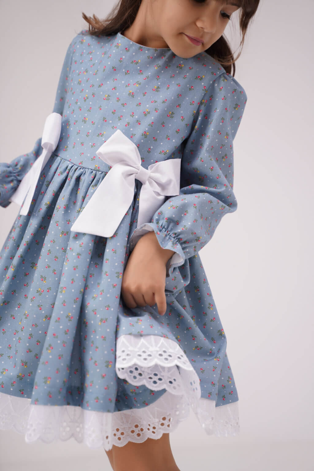 Rochie Dalia Blue, Little Rose