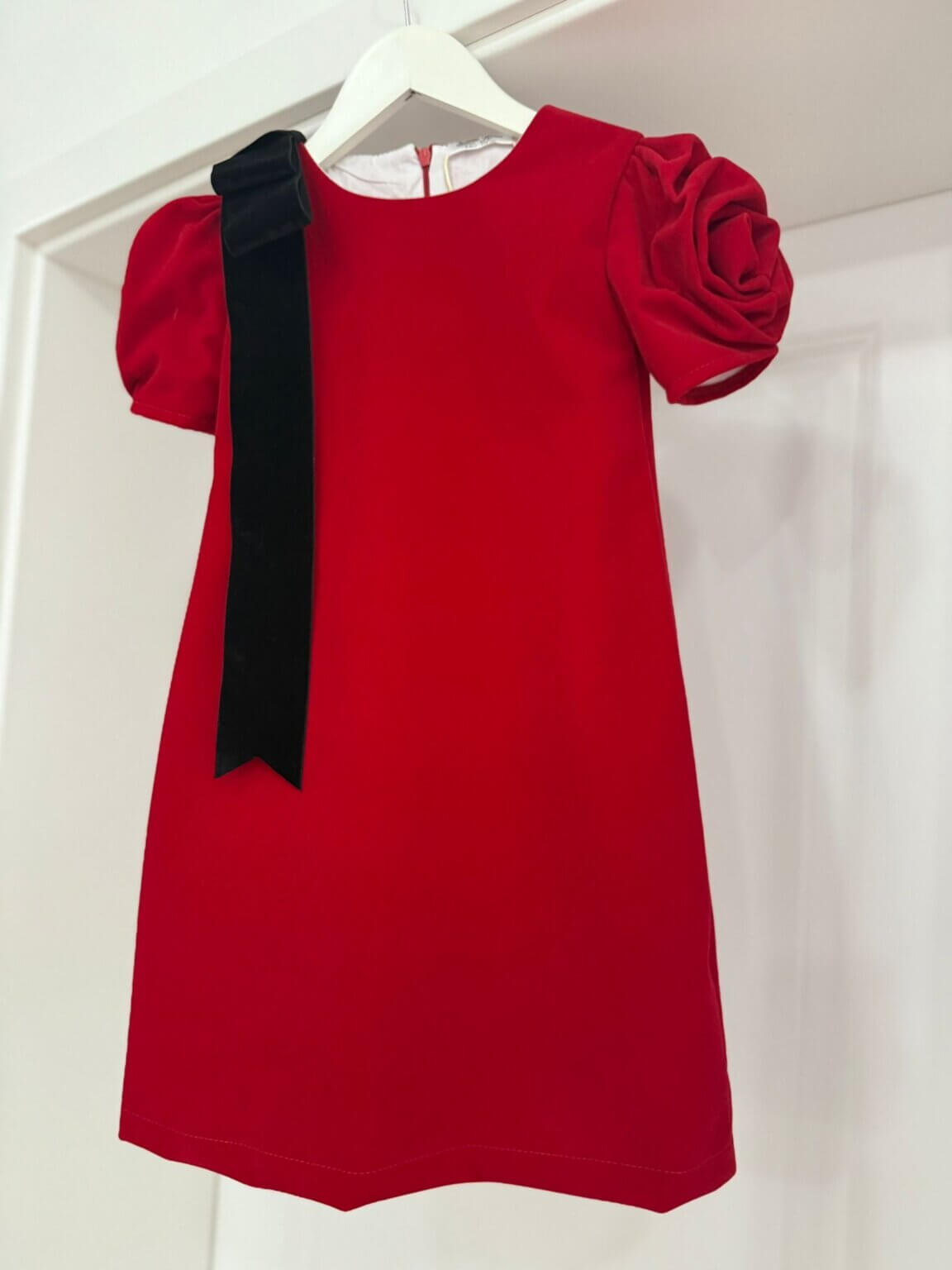 Rochie Lilith Velvet Red, Little Rose