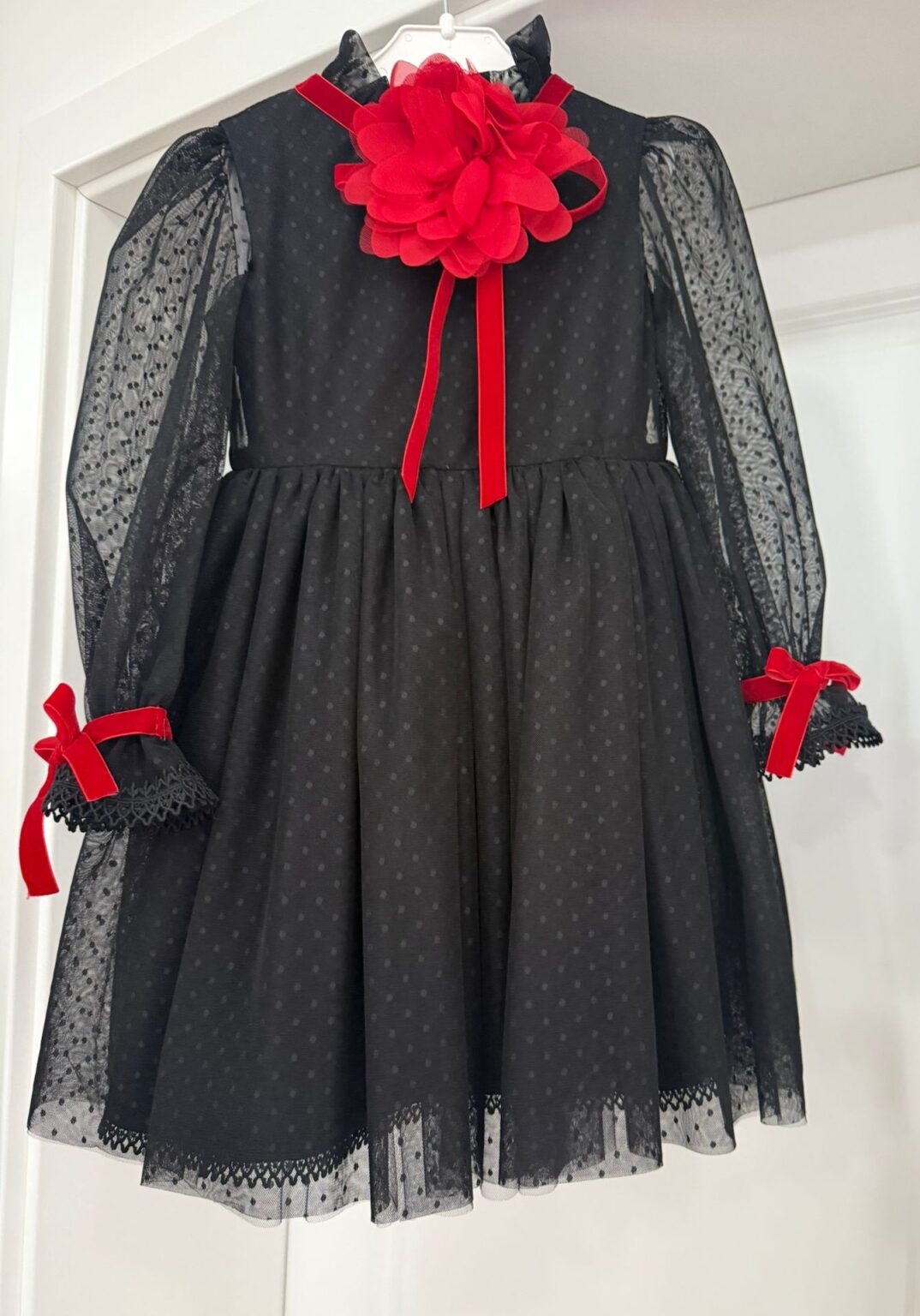 Rochie Valentina Black, Little Rose