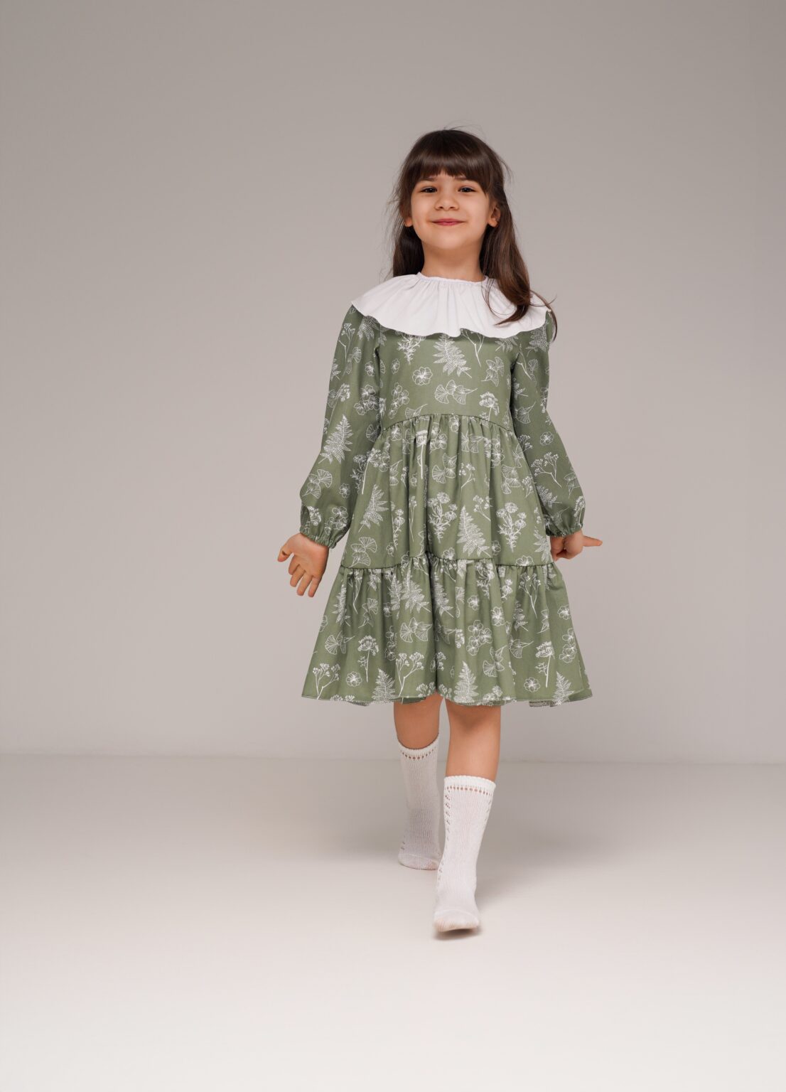 Rochie bumbac OLIA, Little Rose